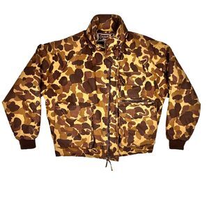 Gamehide Flyway Camo Duck Hunting Insulated Hooded Wader Jacket Coat Men’s Sz XL